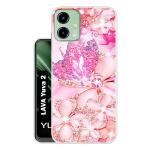 Snazzy Multicolor Silicon Shock Proof Back Cover for LAVA Yuva 2