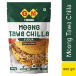 GM FOODS Moong Tawa Chilla 400g +Vegetable Oats Chilla 200g