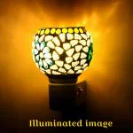 ShineLife Electric Kapoor Dani Stand Kapur Incense Burner/ Smart Ceramic Kapoor Dani/Aroma Oil Burner Cum Night Lamp with Switch Design On The Kapoordani May Vary