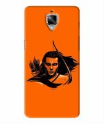 BHAI COVER Oneplus 3T , 1+3T Polycarbonate Art Jai Shree Ram Stylish Designer 3D Printed Mobile Phone Back Cover