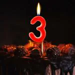 Zyozique Birthday Number Candle