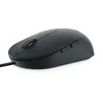 SATYARAM Dell MS116 Wired Optical Mouse 1000DPI LED Tracking Scrolling Wheel Plug and Play-B
