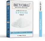 BEYORG Organic Epsom Salt for Skin Brightning and Glowing - 100 g