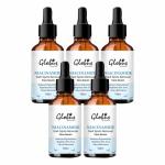 Globus Remedies Niacinamide Anti-Pigmentation Face Serum, Clarifying Serum for Dark Spots & Pigmentation, 50ml, Set of 5