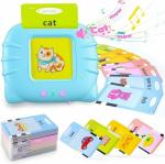 RYLAN Plastic Talking Flash Cards Learning Toys For Kids, Multicolor (112 Flash Cards)