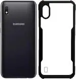 CarryWrap Back Cover for Samsung Galaxy A10 (Black, Camera Bump Protector, Pack of: 1)