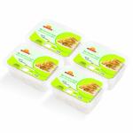 Ghotaram Sekhawati RUF-TUF Pure Jaggery Mithai||Roasted Peanuts Gol Chikki gajak Mittai / Round Peanut Chikki GAJAK / Kadalai Barfi||Gol Yellow Chikki / Gol Peeli GAZAK-1Kg*4Pack