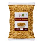 90's MILL Virakshetra Gujarati Makhania Gathia | Special Besan Ajwain Sticks | Made In Groundnut Oil Anytime Healthy Snack | No Added Artificial Flavouring | Party Snack-900g*1Pack