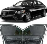 Able Elegant Half Car Sun Shade Curtains for Mercedes-Benz S Class S 350 Set of 4 Pcs