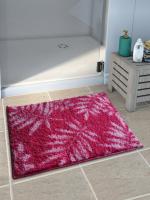 Athom Trendz Pink Easy Home Designer Soft Anti Slip Bathmat 38 x 58 cm(S02)