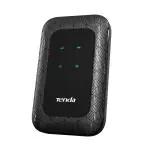 Tenda 4G180 Black 150 Mbps 4G LTE Single Band Mobile Wi-Fi Hotspot Router With USB Interface Charging And 2100 mAh Battery