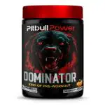 PITBULL POWER Orange Flavour Pre workout - Energize Your Workouts With A Refreshing Twist! Boost Muscle Recovery & Great Taste & Easy Mix, Ideal For Gym Enthusiasts_250GM.