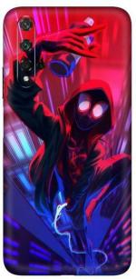 aadia Huawei Honor 20 Pro Matte Vinyl Superhero Printed Mobile Skin Sticker with Scratch Resistant Lamination