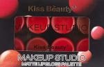 Kiss Beauty 8 Color Bridal Makeup Studio Matte Lip Palette Multicolor