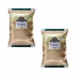 HealthFields Organic Roasted Wheat Dalia / Daliya - 2 Kg