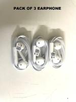 Tech Gamerz Wired Earphone (Pack of 3)