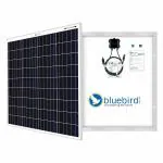 Bluebird Solar 100 Watt 12 Volt Mono Crystalline PERC Solar Panel | BIS Certified