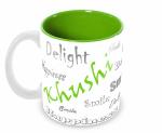 Tuelip Khushi Ceramic Coffee Mug 350 ml