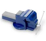 GIZMO Bench Vice, Bench Vise, Drill vice, Cast Iron Bench Vice Heavy Structure, Steel Vice (Heavy Weight) (150M- 6 Inch)