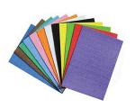 ECLET Multicolor Foam A4 Acid-Free Glitter Sheet (Pack of 10)