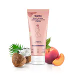 Sanfe Back & Bum Anti-Cellulite Cream for Brightening with Coconut & Peach extracts-100g | Reduces Cellulite | Firms the skin | Lifts the Bum | Heals Acne Scars