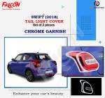 FALCON CAR TAIL LIGHT COVER CHROME FOR SWIFT 2018 ONWARDS
