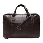 F Gear Nova Executive Tan Artificial Leather Office Bag