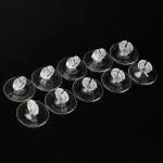 COLOURFUL Tube Wire Holder Aquarium Sucker Suction Cup for 4/6mm Air Line, 10pcs