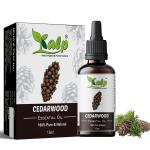 Kalp Cedarwood Essential Oil 100 Percent Pure, Natural, Undiluted Therapeutic Grade, 15 Ml