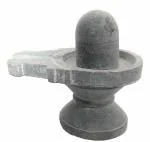 athizay Stone Shivling Statue Made up of Gorara Stone Handcrafted Shiva Lingam Available in Black and Grey in Different Sizes (5)