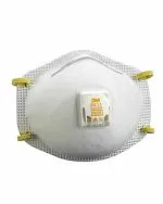 3M 8511 White N95 Respirator Mask with Valve (Pack of 5)