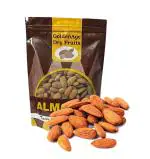 GOLDENAGE 100% Natural Premium California Almonds 250 g Dried | Premium Badam Giri | High in Fiber & Boost Immunity | Real Nuts | Gluten Free & Zero Cholesterol