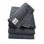 Softspun Grey Microfiber Cloth (Pack of 4)