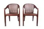 ANMOL Comfort creation Antique Chair with Fully Comfort Capacity 200kg Supreme Class Pack of 2. | Chair | Comfortable Chair | Plastic Chair | Kursi