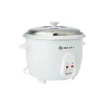 Bajaj RCX5, 550W, 1.8L Rice Cooker, White