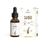 SKINSKA NATURALS - TresRich Hair Serum, Reduce Hairfall, Hair Thinning, Boosts Growth, Paraben Free, Fragrance-Free, All Hair Types | Frizz Free Hair| Dry And Dull Hair 30ml, 1FL OZ