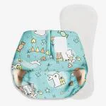 SuperBottoms Hunny Bummy NewBorn UNO/AIO Cloth Diaper With Insert for Newborn (0 to 6 M) Set of 1