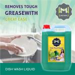 Dish Cleaning Gel Non Acidic Dish-washing liquid (green 5 ltr)