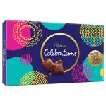 Cadbury Celebrations 130.9 g + Aarvipure Assorted Flavored Chocolate Gift Box (8 Pcs)
