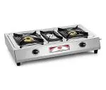 Padmini 2Burner Stainless Steel Gas Stove ISI Mark (CS 205)