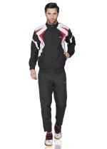 Vector X Men And Women Black 100 Percent Woven Polyester Track Suit (2Xl)