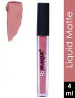 bq BLAQUE Matte Liquid Lip Gloss Lipstick # 116 (4 ml, Light Nude Brown)