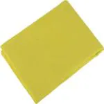 DOKCHAN Pure Cotton Yellow Color Altar Pooja Cloth For Pooja (Size - 1.25 Meter)