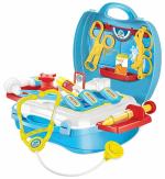 MIMY Doctor Play Set with Foldable Suitcase, Doctor Set Toy Game Kit, Compact Medical Toy