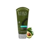 Lotus Professional PhytoRx Nourishing Cream Face Wash Cleanser, Avocado, Transparent, Unscented, 80 g