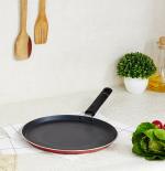 Non Stick Cookware Flat Dosa Tawa 27.3 cm Diameter, Non Induction, Frying and Roasting Purpose, Cookware, DC-96