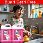 BLISS & BLUSH Hand Wash Liquid pink 10Liter PH Balanced hand wash | Soft on hands