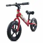 Leader Kiddo Kids Lightweight Pedal Free Balance Cycle for Girls and Boys of Ages 1 to 4 Years | Adjustable Seat | 98% Assembled | Early Learning Bike | Red