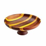 Techno Wood Industries Wooden Fruit Bowls