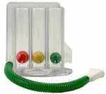 Soulvinee Respirometer 3 Ball Lung Exerciser Respiratory Exerciser Spirometer Deep Breathing